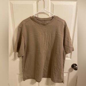 Abercrombie & Fitch Men's Brown Short Sleeve Tee